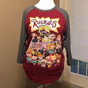Rugrats raglan tee
